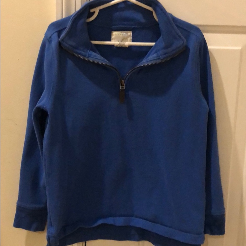 Crewcuts half zip cotton pullover